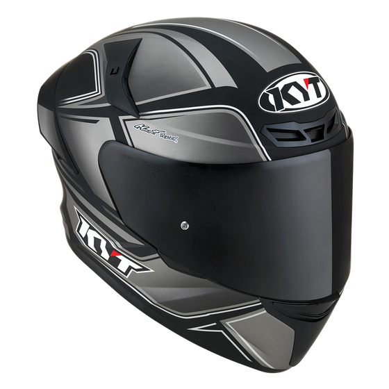 Kask Motocyklowy KYT TT-COURSE TOURIST szary - L