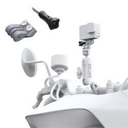 Adapter krótki do kamery GoPro / lampki rowerowej Outplorer GM10