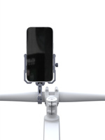 Uchwyt na telefon z amortyzacją powietrzną na kierownicę Outplorer P100-C