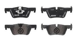 Klocki hamulcowe tuningowe (XTRA), Tył, homologacja na ulicę: Tak, BMW 1 (F20), 1 (F21), 2 (F22, F87), 2 (F23), 3 (F30, F80), 3 (F31), 3 GRAN TURISMO (F34), 4 (F32, F82), 4 (F33, F83) 1.5-3.0H 09.10-