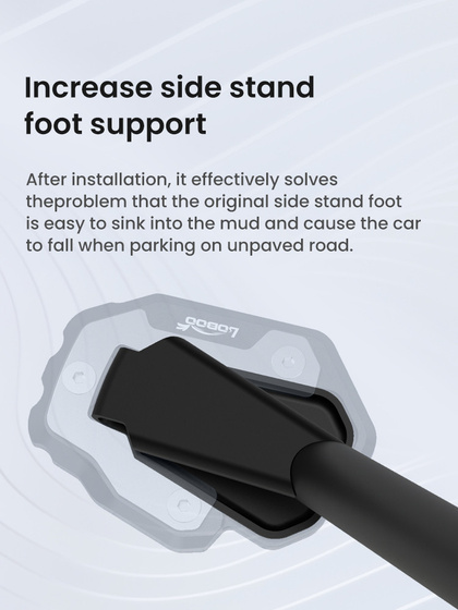 LOBOO Nakładka na stopkę boczną do HONDA CRF1100 ALL/CRF1100DL2L(ADV) (10.3.03321.001.11)