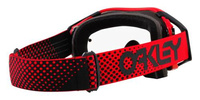 Oakley Goggles Airbrake MX czerwone Clear