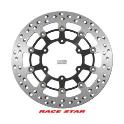 NG TARCZA HAMULCOWA PRZÓD RACE STAR PREMIUM SUZUKI GSX-R 600/750/1000 '08-'18 (310X102X5MM) (6X8,25MM) PŁYWAJĄCA (ŚRODEK ALUMINIOWY, POLEPSZONE CHŁODZENIE)