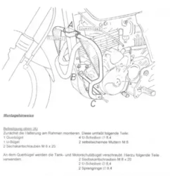 Honda SLR 650 (1997-1999)/Vigor 650 (1999-2002) Gmol silnika