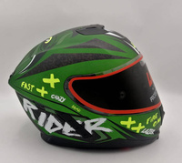 Kask Motocyklowy LAZER RAFALE Oni Zielony (kol. Zielony - Czarny) rozm. S