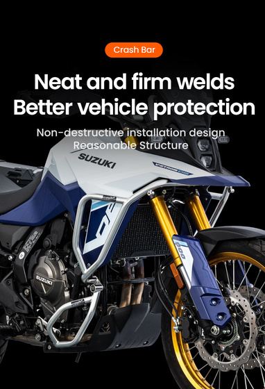 LOBOO Crash Bar do SUZUKI 800DE (2024-) Czarne (10.3.01421.003.11)