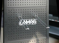 99022 Podwójny chromowany hak - 30 cm