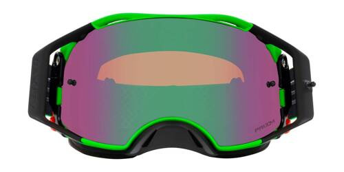 Oakley Goggles Airbrake MX zielone