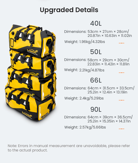 LOBOO PVC Torba czarna 50L (upgrade) (10.4.01042.001.11)