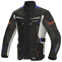 Kurtka motocyklowa BUSE Lago Pro szaro/niebieska/czerwona 6XL