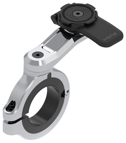 Quad Lock® Motorcycle Handlebar Mount Pro Chrome Large