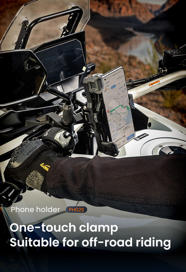 LOBOO Uchwyt na telefon PH02S (pod lusterko, ≤10.2mm) (10.3.08002.124.11)