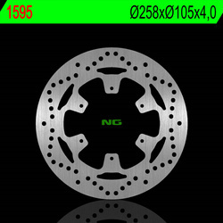 NG TARCZA HAMULCOWA PRZÓD PIAGGIO MP3 300/350/500 16-20 (258X105X4,0MM)