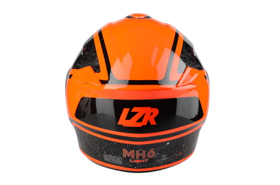 Kask Motocyklowy LAZER LIGHT (kol. Czarny - Czerwony) rozm. M