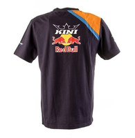 KINI-RB TEAM T-SHIRT - NAVY/ORANGE