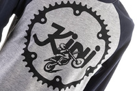 KINI-RB RITZEL LONGSLEEVE - GREY/NIGHT SKY