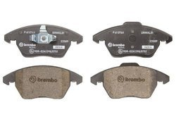 Klocki hamulcowe tuningowe (XTRA), Przód, homologacja na ulicę: Tak, CITROEN C4, C4 I PEUGEOT 207, 208, 208 I, 3008, 307, 308, 308 I, RCZ 1.0-2.0DH 10.03-