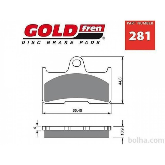 GOLDFREN KLOCKI 281 K1