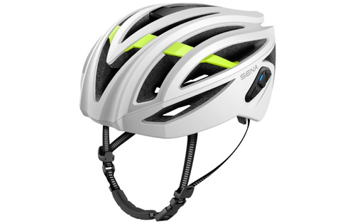 SENA KASK ROWEROWY R2 ROAD Z WBUDOWANYM INTERKOMEM BLUETOOTH 4.1 DO 900M ORAZ TYLNĄ LAMPKĄ LED ROZMIAR S ( 50-55 CM ) KOLOR BIAŁY (EL) - WYPRZEDAŻ - STD. CENA 799,-