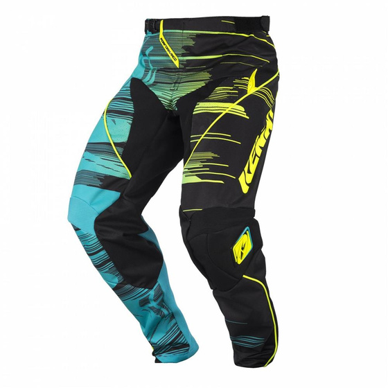 KENNY SPODNIE PERFORMANCE AQUA/YELLOW 36