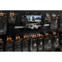 91763 Hook display, handlebar with riser for motorcycle products exposure