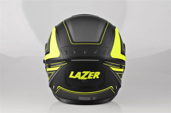 Kask Motocyklowy LAZER RAFALE Hexa (kol. Czarny - Żółty - Matowy) rozm. S
