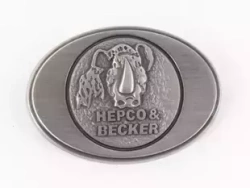Metalowe logo Hepco&Becker do skórzanych toreb LIBERTY/NEVADA/BUFFALO/IVORY/RUGGED