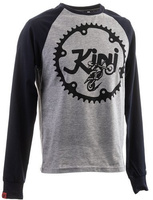 KINI-RB RITZEL LONGSLEEVE - GREY/NIGHT SKY