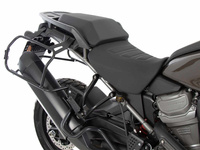 Side carrier cutout stainless steel incl Xplorer silver sideboxes for Harley Davidson Pan America (2021-)