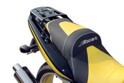 STELAŻ POD PŁYTĘ MONTAŻOWĄ KUFRA ALU-RACK SW-MOTECH YAMAHA FZS 600 FAZER (97-03), BLACK