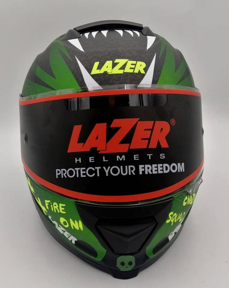 Kask Motocyklowy LAZER RAFALE Oni Zielony (kol. Zielony - Czarny) rozm. L