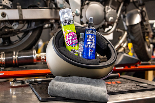 Muc-Off 20803 - Zestaw do czyszczenia i zabezpieczenia kasku - Helmet Care Kit