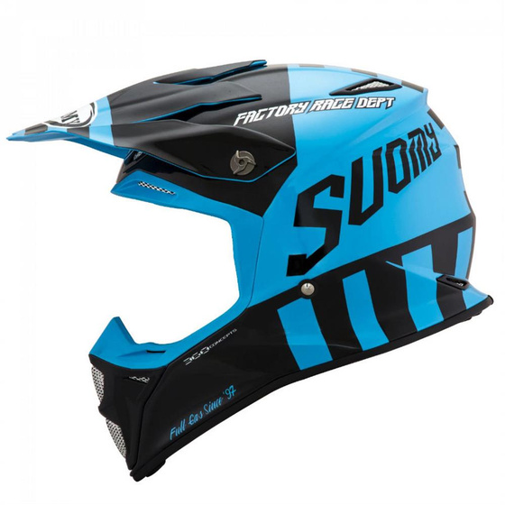 SUOMY KASK MX SPEED FULL GAS CYAN BLUE ROZMIAR S