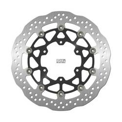 NG TARCZA HAMULCOWA PRZÓD SUZUKI GSXR ABS 1000 '17-19 (320X102X5,0MM) (6X8,5MM) WAVE PŁYWAJĄCA (ŚRODEK ALUMINIOWY)