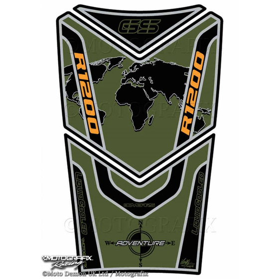 MOTOGRAFIX TANKPAD BMW R1200GS ADVENTURE LC 2014-2018 TB021A