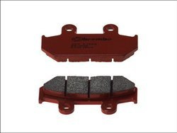 Klocki hamulcowe przód, przeznaczenie: droga, materiał: sinter-SA, 46,1x88,2x10,5mm