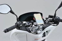 Wspornik kierownicy ze stopu aluminium 150mm srebrny