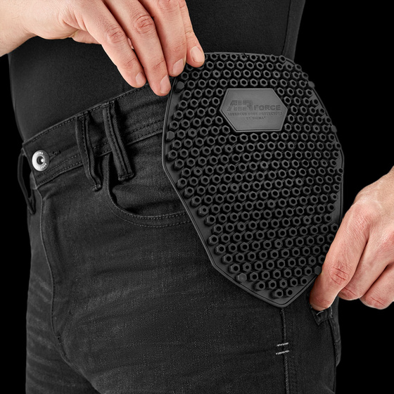 ZENITH MEN PNT BLK 30/32