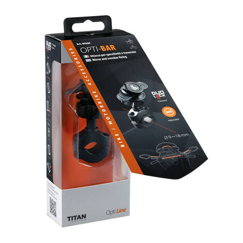 90560 Titan Opti Bar, mirror and crossbar mount