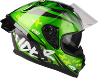 Kask Motocyklowy LAZER RAFALE SR Oni Zielony (kol. Czarny - Zielony) rozm. S
