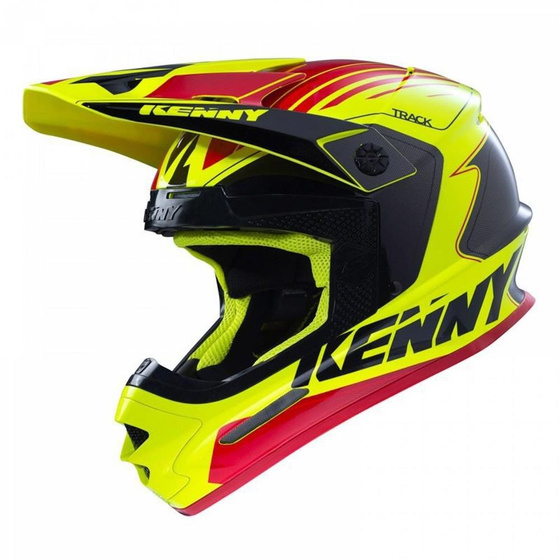 KENNY KASK TRACK YELLOW RED M