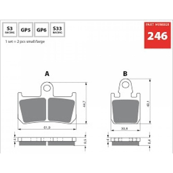 GOLDFREN KLOCKI 246 AD