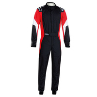 Race Rally Racing Suit Sparco COMPETITION (FIA Approved) black red