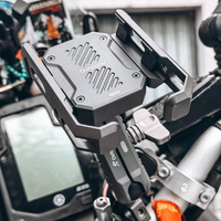 Zestaw wielofunkcyjny - uchwyt na kamerę/telefon/GoPro/licznik/lampkę montowany na kierownicę Outplorer H1000