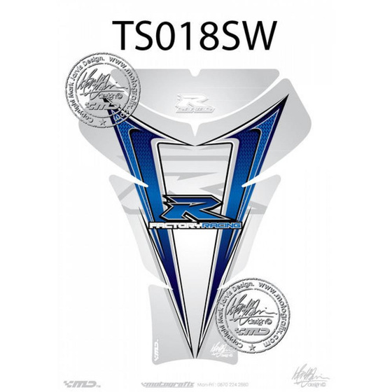 MOTOGRAFIX TANKPAD SUZUKI GSXR 600/750/1000 2005-2008 TS018SW