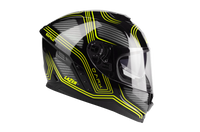 Kask Motocyklowy LAZER RAFALE Darkside (kol. Czarny - Żółty) rozm. S