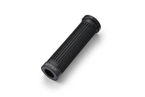 GRIP W/ALU."GGDM-CROSS"7/8" BLACK&BLACK,125MM