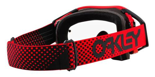 Oakley Goggles Airbrake MX czerwone Clear