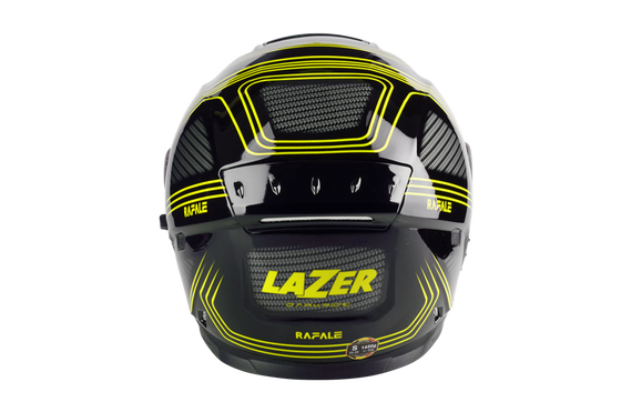 Kask Motocyklowy LAZER RAFALE EVO Darkside (kol. Czarny - Żółty) rozm. 2XL