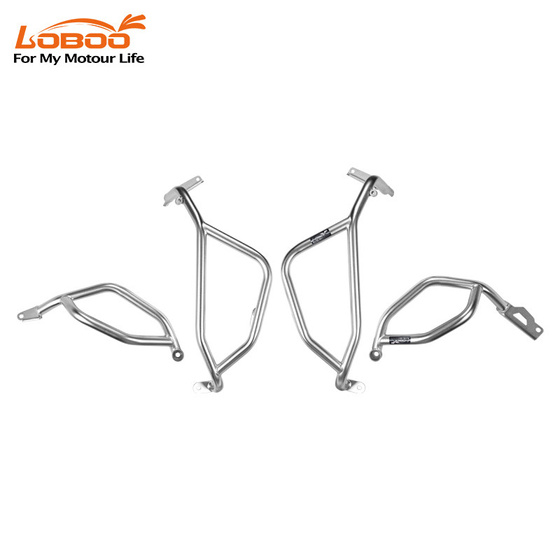 LOBOO Crash Bar do SUZUKI 800DE (2024-) Srebrne (10.3.01421.003.21)